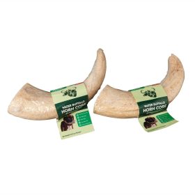 Water Buffalo Horn Core-Horn Inner Part-100% Natural;  High Protein;  Long-Lasting;  Grain-Free;  Gluten-Free;  Low-Fat;  Dog Dental Treats & Che