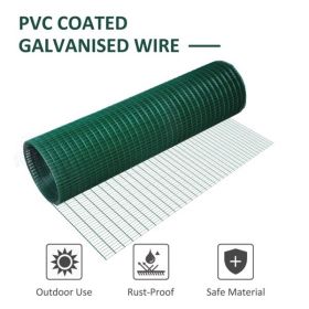 Mesh Fence Steel Wire, Amazon Shipping, WalMart Banned, No Shipments On Weekends (Option: Dark Green)