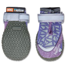 Dog Helios 'Surface' Premium Grip Performance Dog Shoes (Color: purple, size: medium)